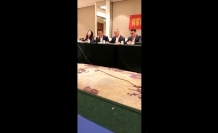 副部经理王招龙做工作述职报告